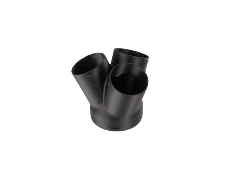 Y-haara ilmaputkelle 1x90 - 3x60mm